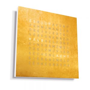 Juwelier Kraemer Uhren Qlock Two