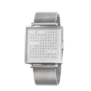 Qlocktwo W39 Fine Steel
