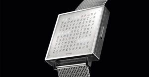 Qlocktwo W39 Fine Steel