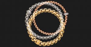 Fope-Armbänder aus der Kollektion Eva Anniversario