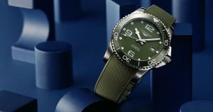 Longines präsentiert die HydroConquest in zwei betörenden Grüntönen