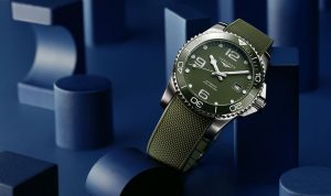 Longines präsentiert die HydroConquest in zwei betörenden Grüntönen