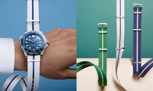 Omega präsentiert neue NATO-Straps für ein farbenfrohes Handgelenk