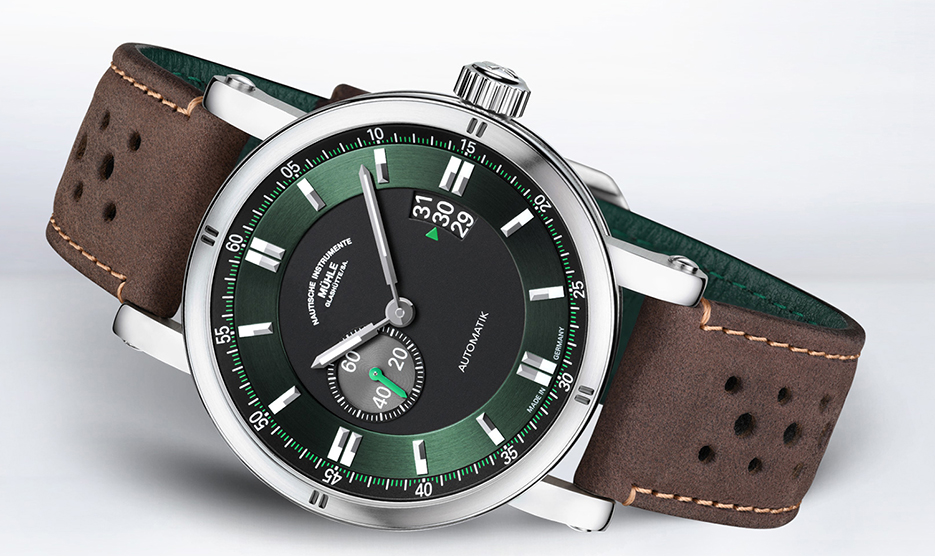 Mühle Glashütte präsentiert die Teutonia Sport II in British Racing Green Mühle Glashütte präsentiert die Teutonia Sport II in British Racing Green