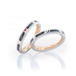 Wellendorff BeisteckrRing Unsere Liebe für in Onyx