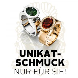 Unikatschmuck aus der Goldschmiede von Juwelier Kraemer Saarbrücken