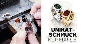 Unikatschmuck aus der Goldschmiede von Juwelier Kraemer Saarbrücken