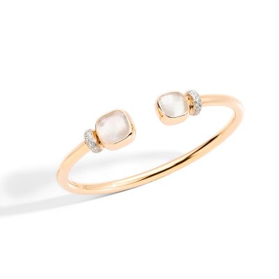 Kraemer_NUDO bracelet in rose gold with white topaz and white diamonds by Pomellato_1000x1000 Kraemer_NUDO bracelet in rose gold with white topaz and white diamonds by Pomellato_1000x1000