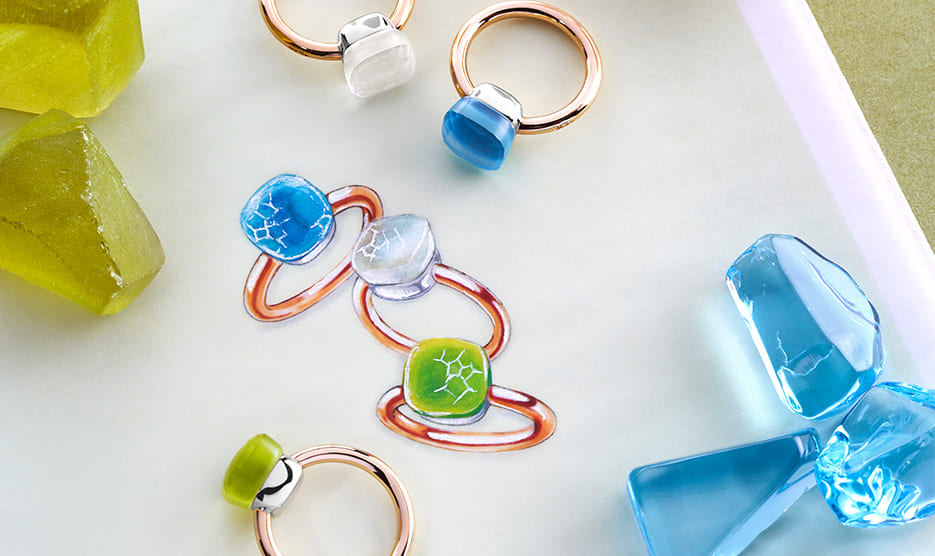 Pomellato Nudo Gelee: Unwiderstehlich farbenfroher Schmuck