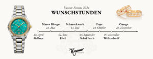 Eventkalender von Juwelier Kraemer Saarbrücken 2024