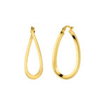 Gelbgold Creolen