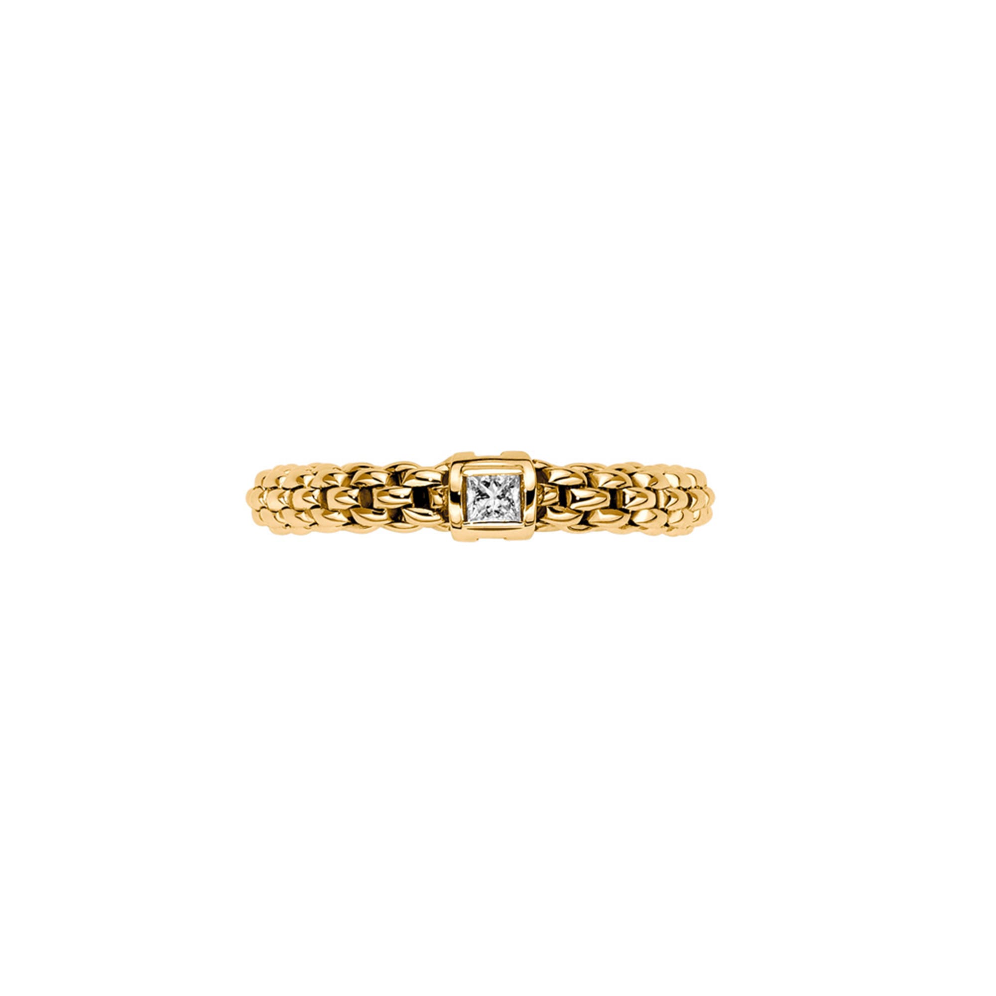 Flex'it Ring Souls mit Prinzess-Diamant - Größe L