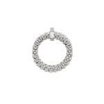 Prima Mesh-Ring mit Diamant-Pavé - Größe M
