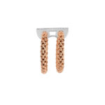 Prima Mesh-Ring mit Diamant-Pavé - Größe M