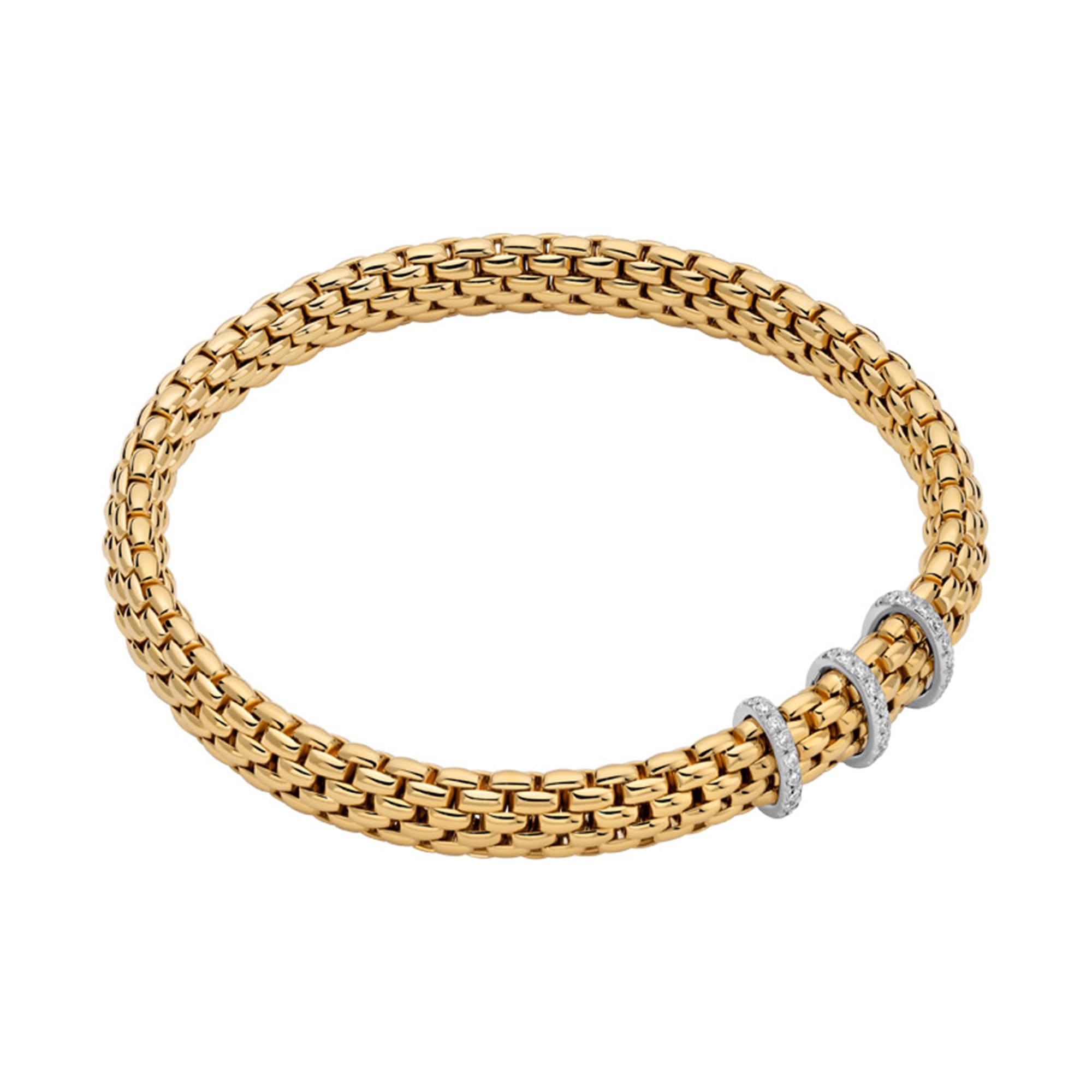 Flex'it Armband Vendôme mit Diamanten - Größe M